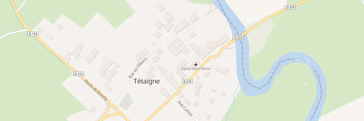 Plan du 3 Pl Eglise à Tétaigne