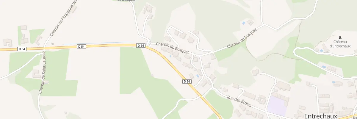 Plan du 5 Lot Hameau de Beauregard à Entrechaux