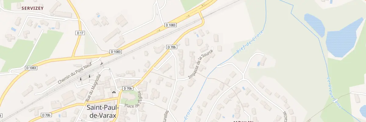 Plan du 31 Rue du Vieux Jonc à Saint-Paul-de-Varax