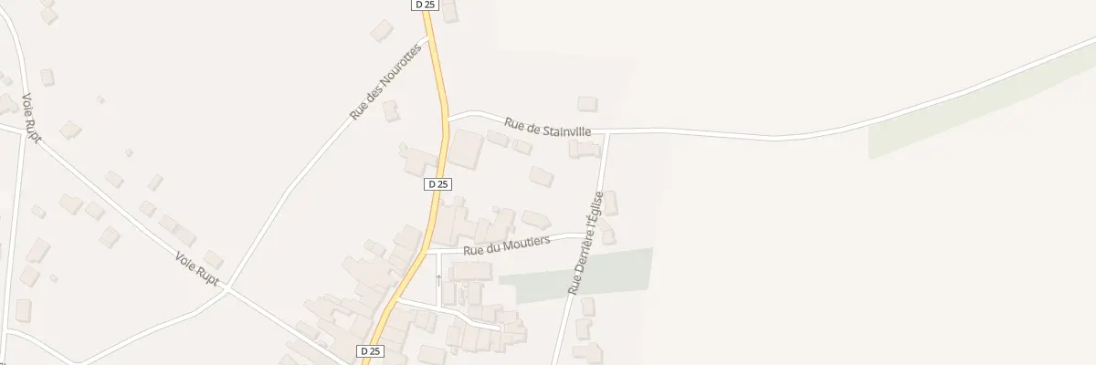 Plan du 6 Rue de Stainville à Aulnois-en-Perthois