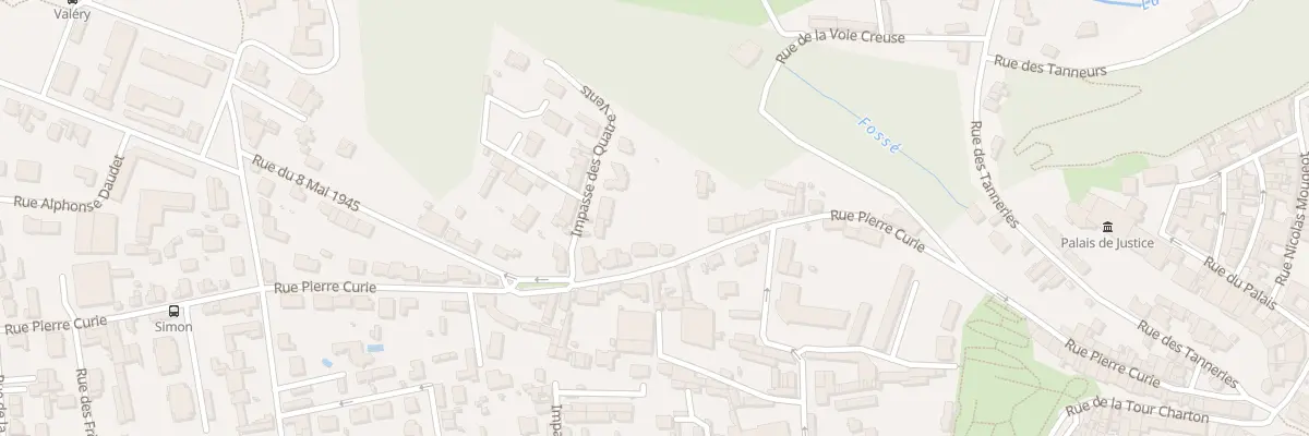 Plan du 66 Rue Pierre Curie à Chaumont