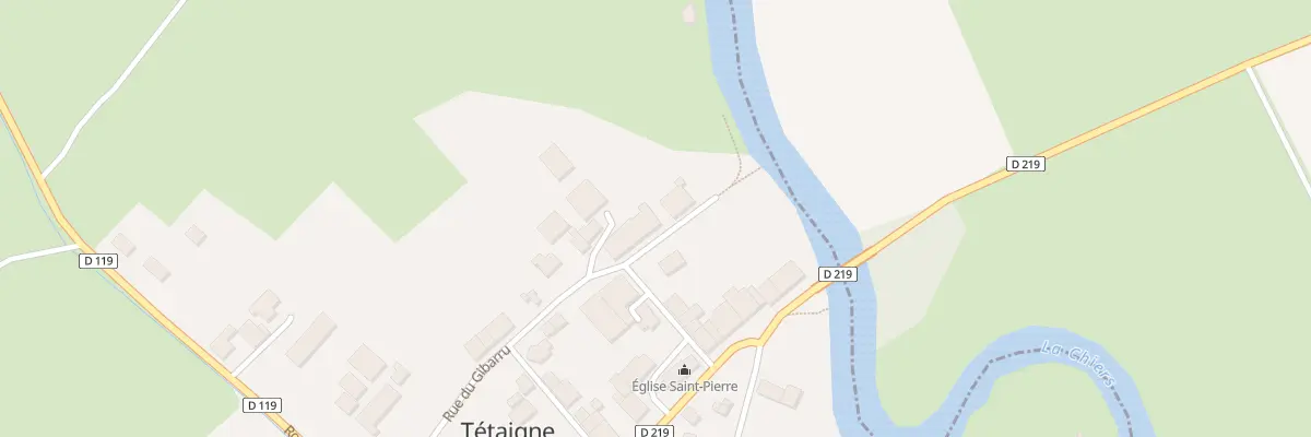 Plan du 4 Rue du Gibarru à Tétaigne