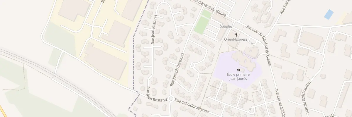 Plan du 51 Rue Joseph Bertrand à La Verpillière