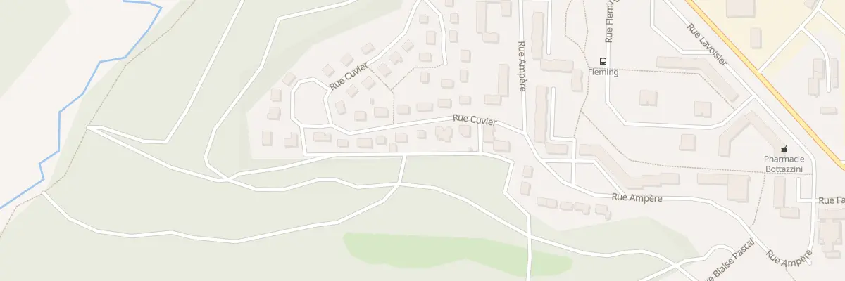 Plan du 44 Rue Cuvier à Chaumont