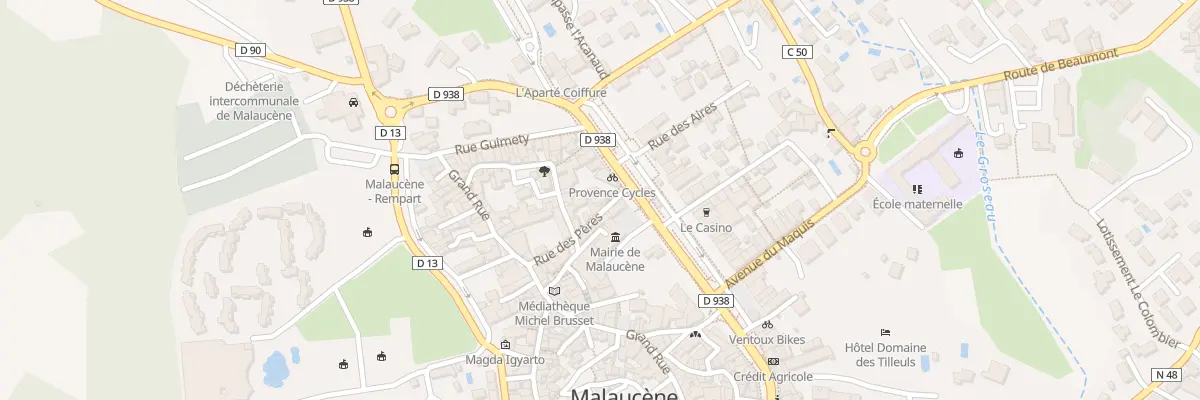 Plan du 5 Rue Porte Bechon à Malaucène