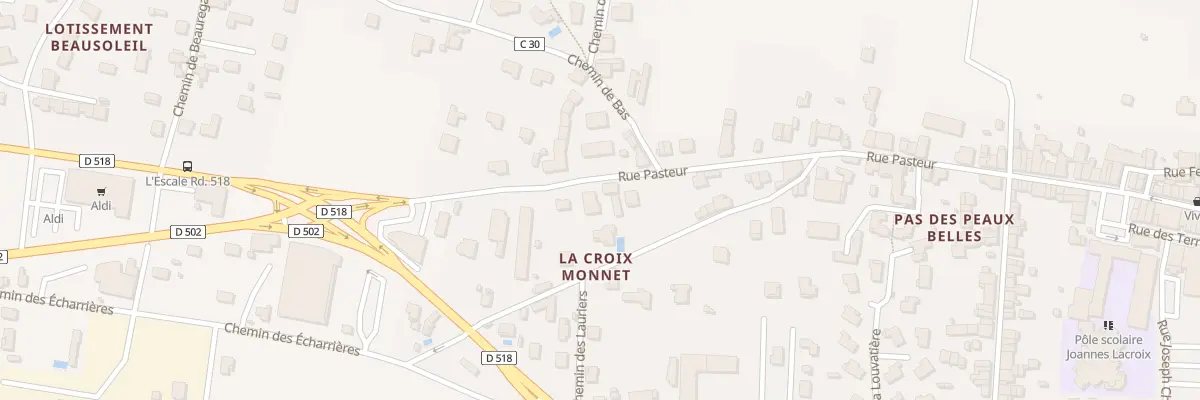 Plan du 29 Rue Pasteur à Saint-Jean-de-Bournay