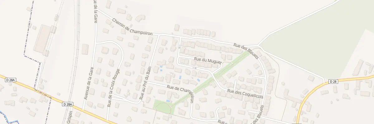 Plan du 4 Rue du Muguet à Saint-Julien