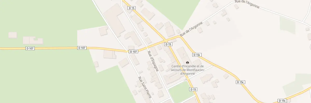 Plan du 12 Rue d’Espagne à Montfaucon-d’Argonne