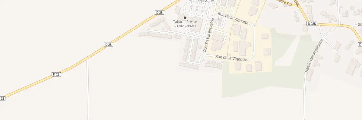 Plan du 8T Rue En Val Fontaine à Saint-Julien
