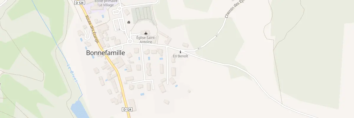 Plan du 5209 En Benoit à Bonnefamille