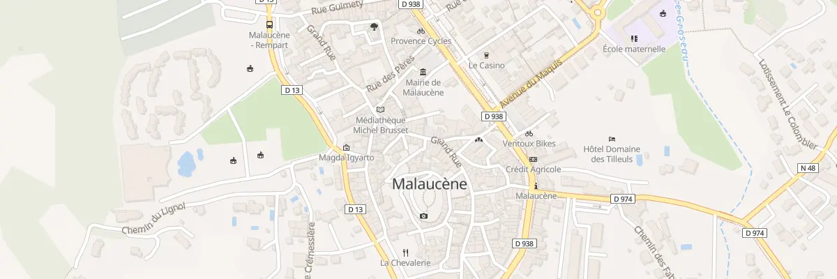 Plan du 5494 Grande Rue à Malaucène