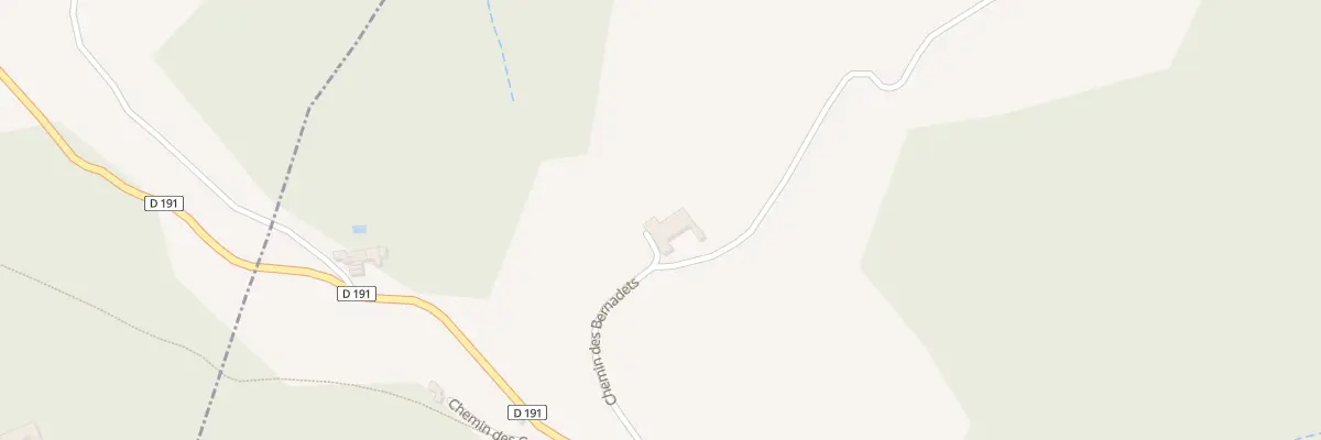 Plan du 5001 Les Bernadets à Orcinas