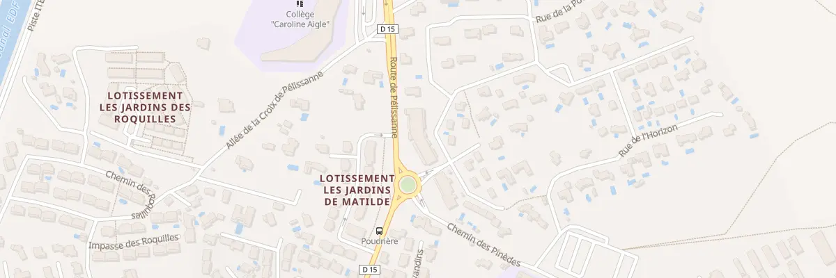 Plan du 319 Rue Victor Estienne à Lançon-Provence