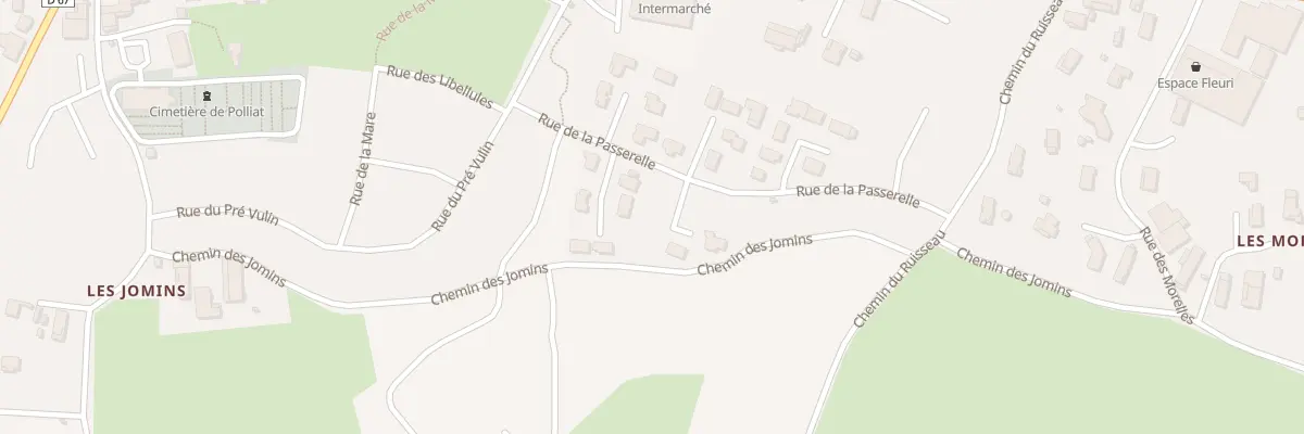 Plan du 30 Imp des Joncs à Polliat