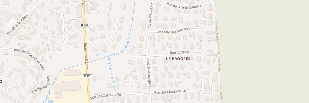 Plan du 10 Rue de la Roseliere à Saint-Paul-de-Varax