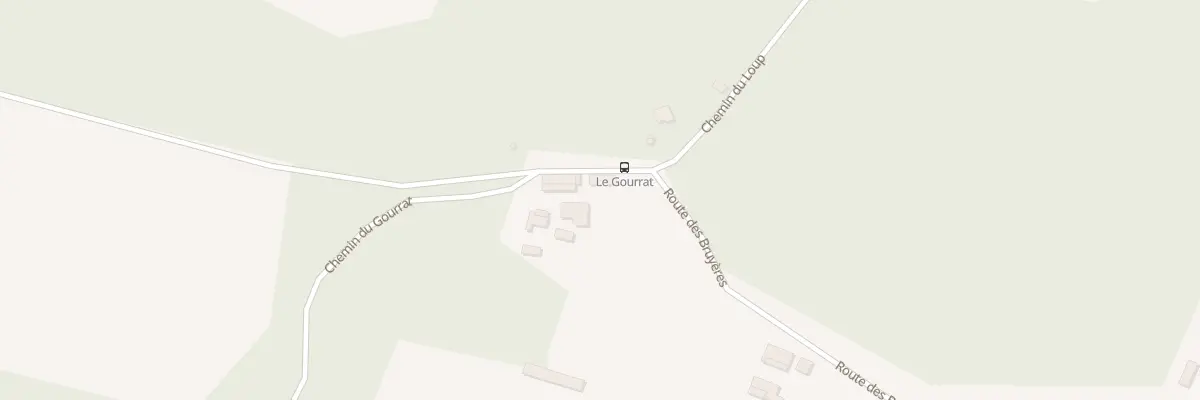 Plan du 21 Che du Gourrat à Pajay