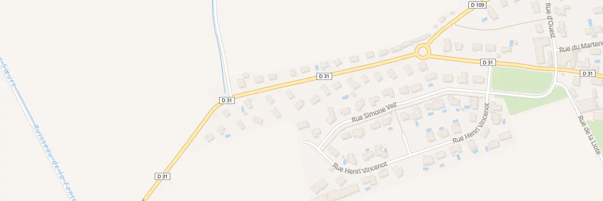 Plan du 21 Rue Jean Sans Peur à Rouvres-en-Plaine