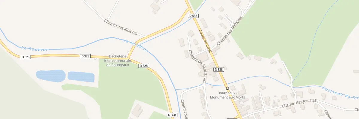 Plan du 9000 Buffieres à Bourdeaux