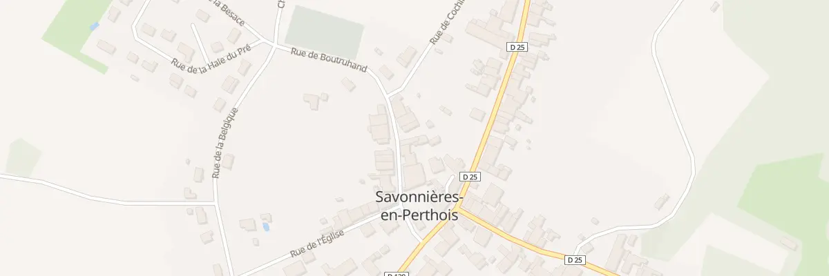 Plan du 7 Rue De Boutruhand à Savonnières-en-Perthois