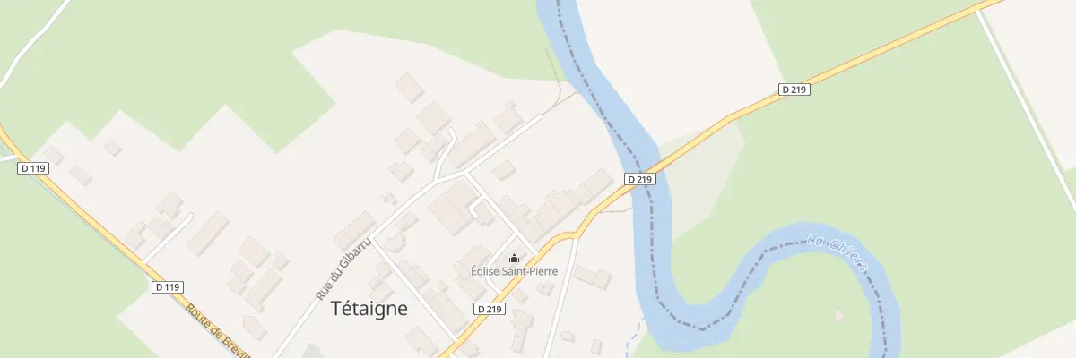 Plan du 4 Rue du Loup Dite Grande Rue à Tétaigne