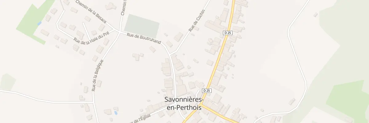Plan du 11 Rue De Boutruhand à Savonnières-en-Perthois