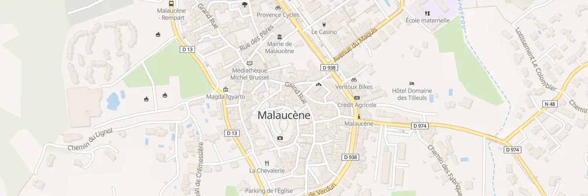 Plan du 56 Grande Rue à Malaucène