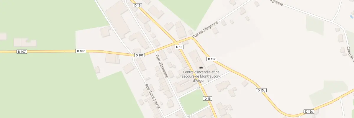 Plan du 35 Rue Raymond Poincare à Montfaucon-d’Argonne