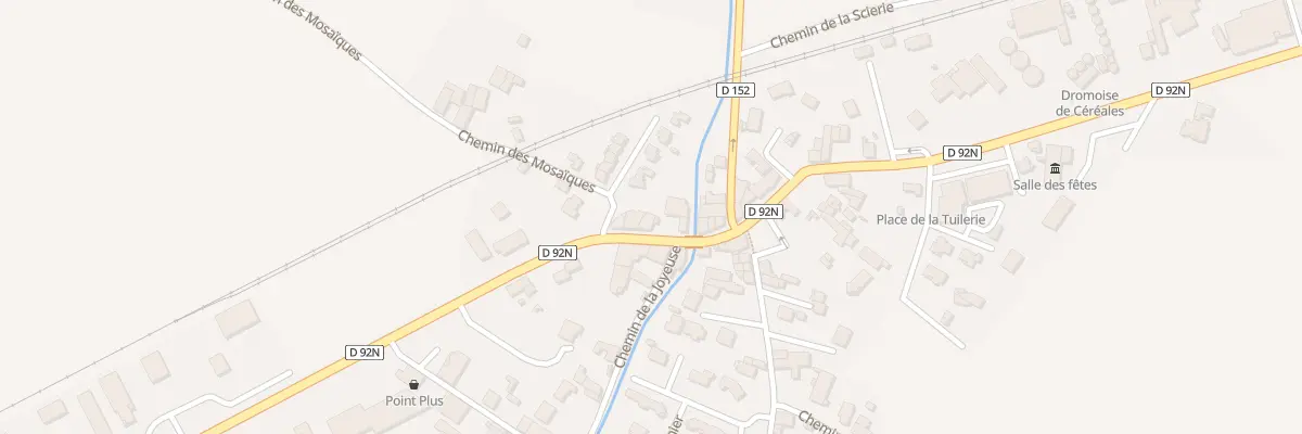 Plan du 3035 Rte Departementale Dauphinoise à Saint-Paul-lès-Romans