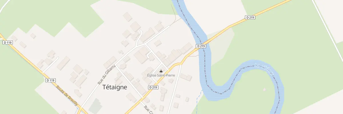 Plan du 5017 Rue du Loup Dite Grande Rue à Tétaigne