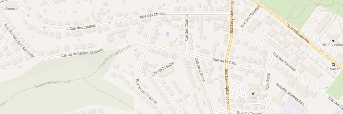 Plan du 18 Rue de la Suize à Chaumont