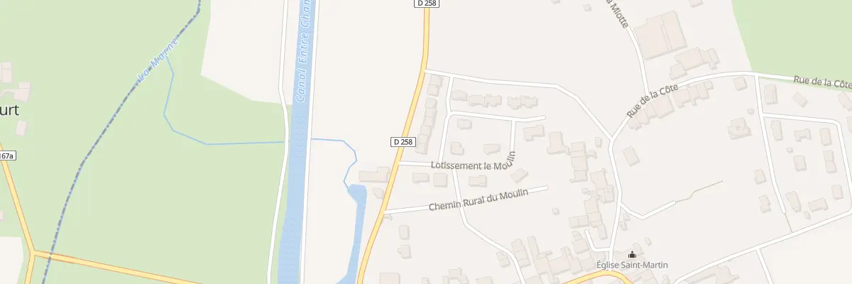 Plan du 48 Lot Le Moulin à Viéville