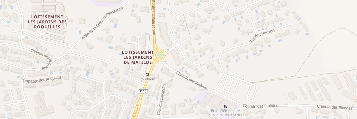 Plan du 9248 Les Pinedes à Lançon-Provence