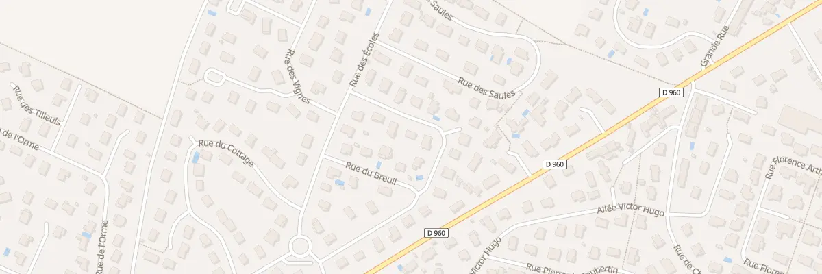 Plan du 25 Rue du Breuil à Varois-et-Chaignot