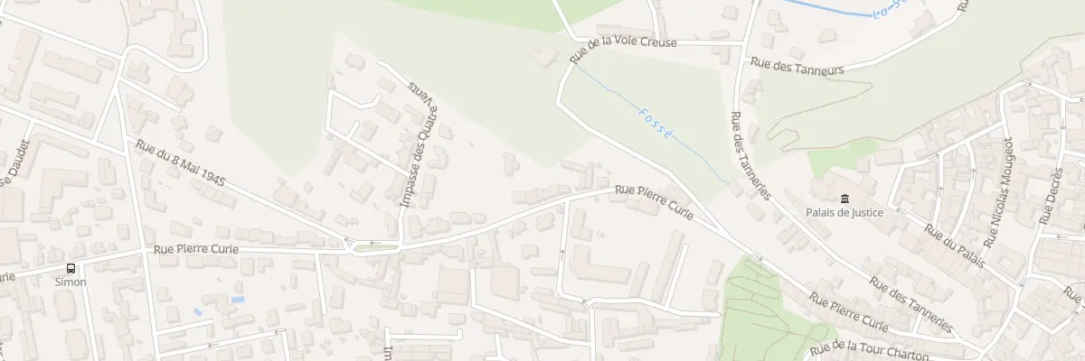 Plan du 54 Rue Pierre Curie à Chaumont