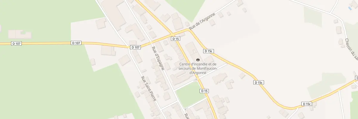 Plan du 29 Rue Raymond Poincare à Montfaucon-d’Argonne