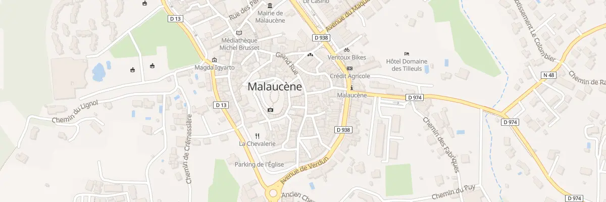 Plan du 68 Grande Rue à Malaucène