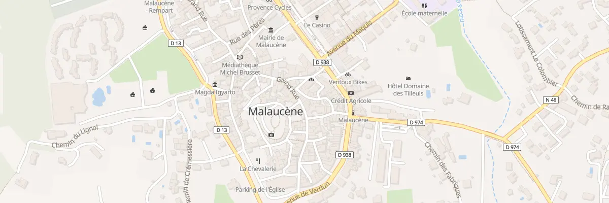 Plan du 61 Grande Rue à Malaucène