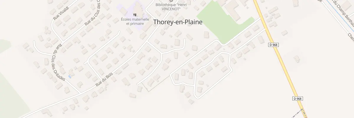 Plan du 17 Imp de la Grande Fin à Thorey-en-Plaine