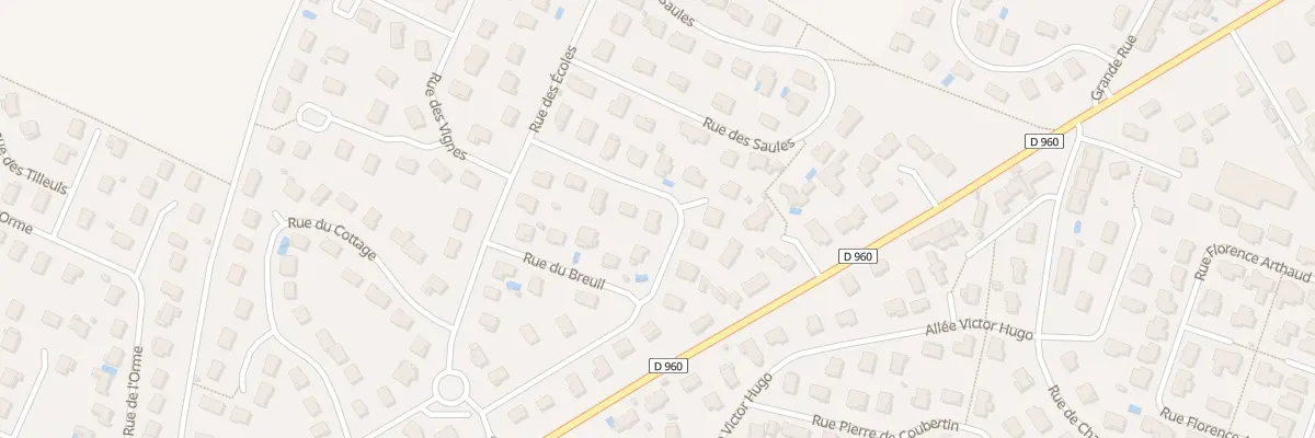 Plan du 23 Rue du Breuil à Varois-et-Chaignot