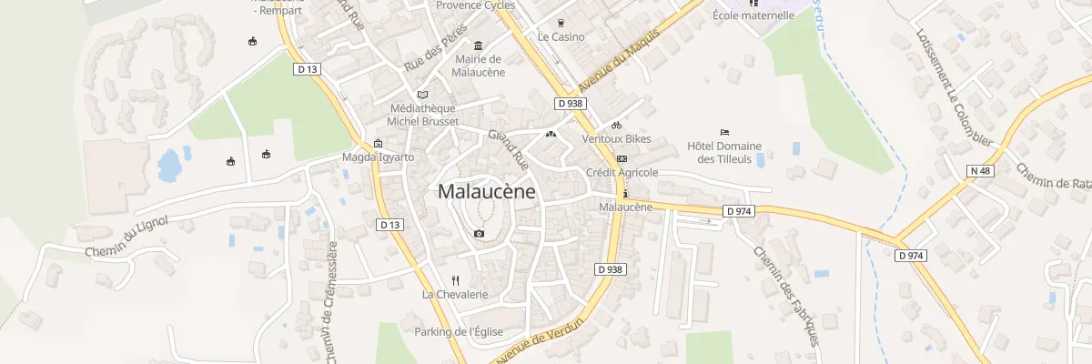 Plan du 65 Grande Rue à Malaucène