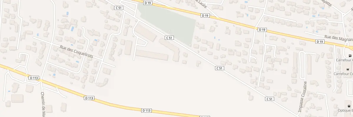 Plan du 244 All Francisco Caravaca à Lançon-Provence