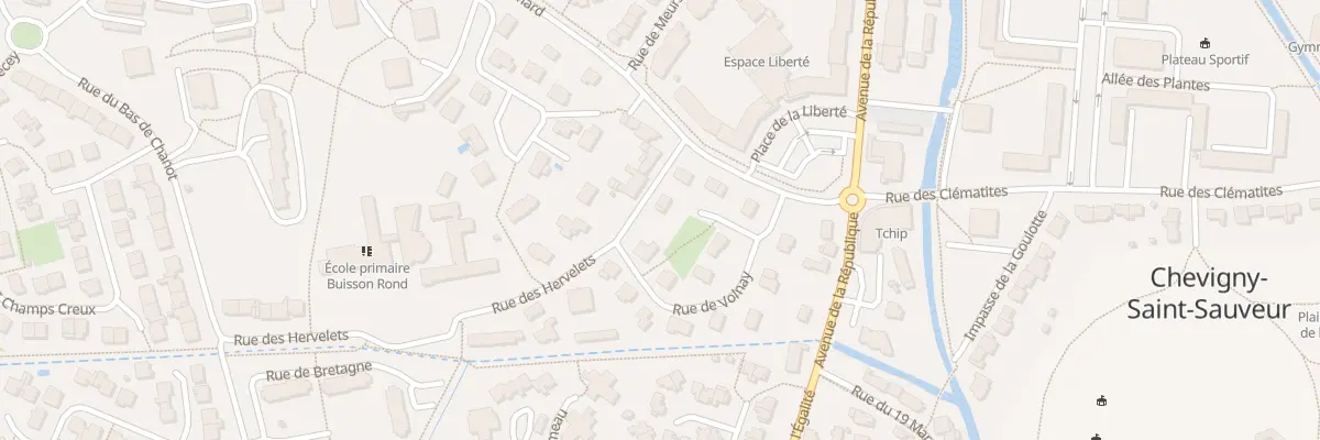 Plan du 11 Rue de Volnay à Chevigny-Saint-Sauveur