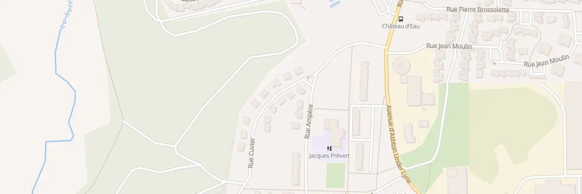 Plan du 3 Rue Cuvier à Chaumont