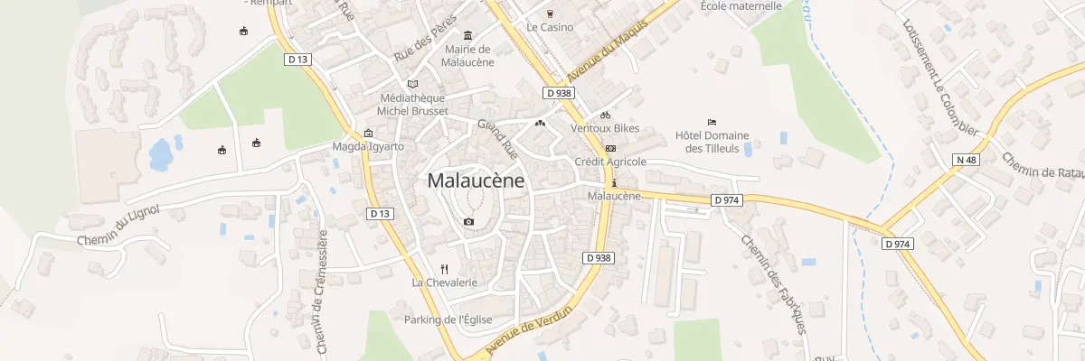 Plan du 69 Grande Rue à Malaucène
