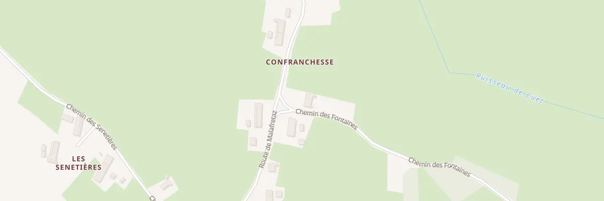 Plan du 1038 Rte de Malafretaz à Saint-Martin-le-Châtel