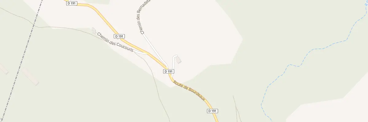 Plan du 5020 Les Bernadets à Orcinas