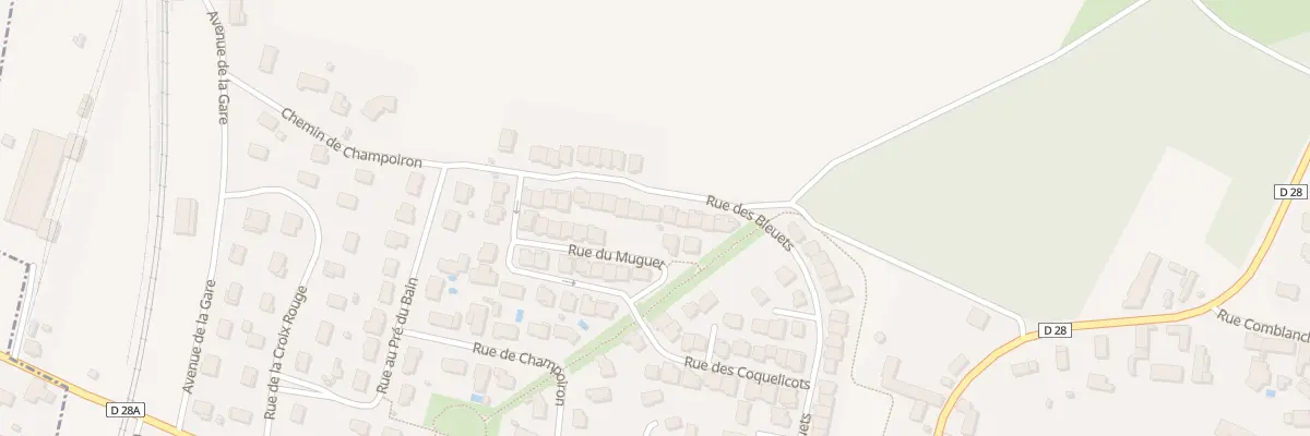 Plan du 41 Rue des Bleuets à Saint-Julien