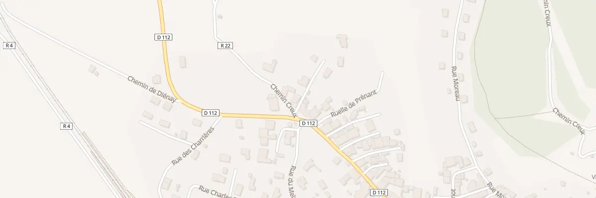 Plan du 3 Rle du Meix aux Geais à Gemeaux