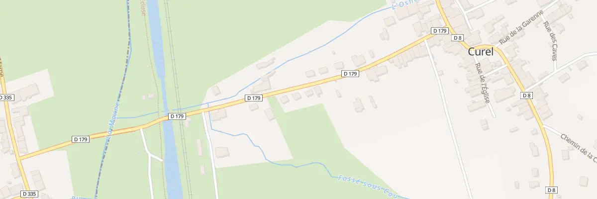 Plan du 33 Rue de la Gare à Curel