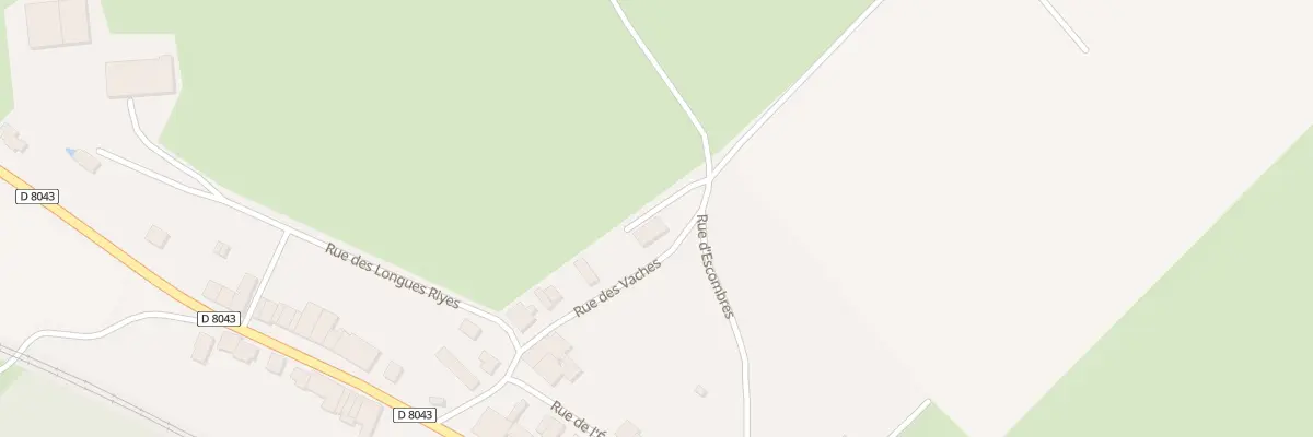 Plan du 1 Voie Com. N 2 d’Escombres à Sachy